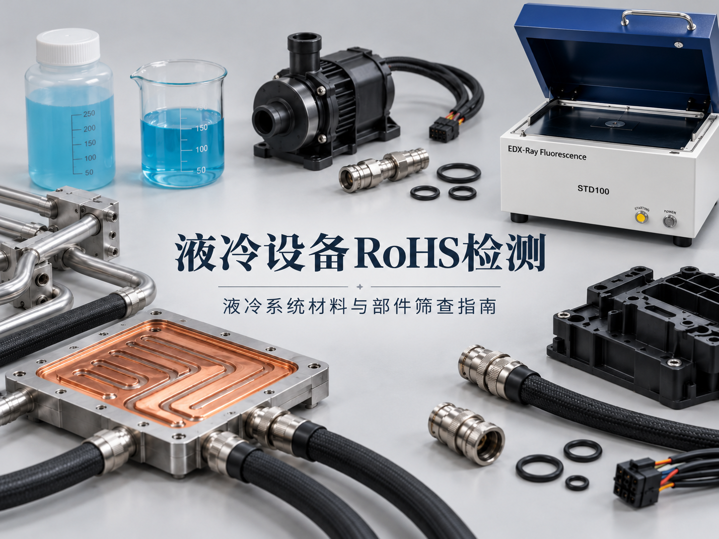 液冷设备RoHS检测覆盖哪些部件？液冷系统材料与部件筛查指南
